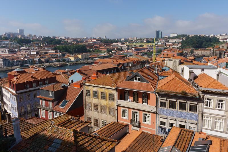 Vista sobre os telhados do Porto