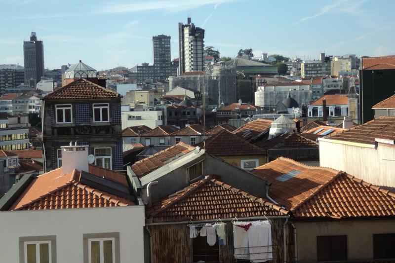 Telhados da cidade do Porto